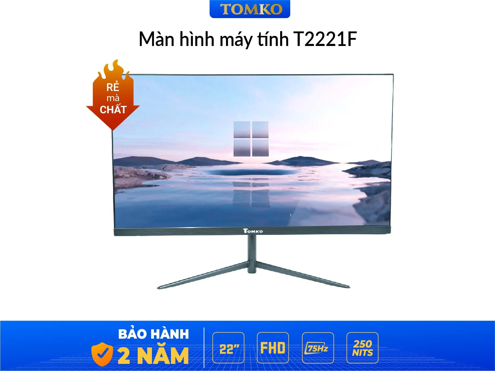 màn hình máy tính 22 inch Tomko T2221F