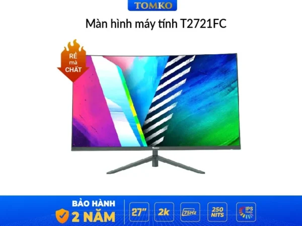 màn hình máy tính 27 inch 75hz cong Tomko T2721FC