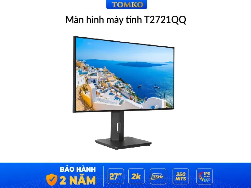 màn hình máy tính 27 inch 2K xoay dọc Tomko T2721QQ