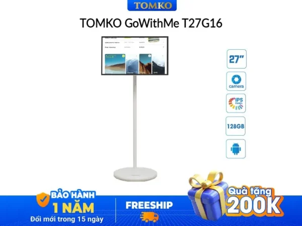 màn hình di động cảm ứng 27 inch Tomko gowithme có camera T27G16