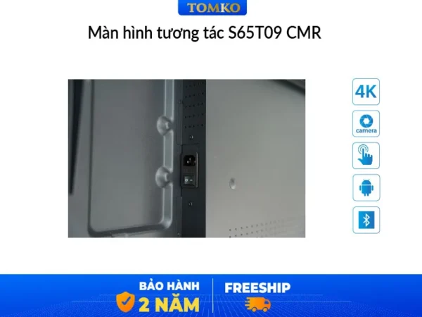 màn hình tương tác 65 inch dạy học, phòng họp Tomko S65T09 CMR