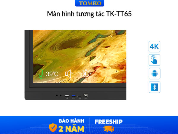 màn hình tương tác dạy học 65 inch Tomko TK-TT65
