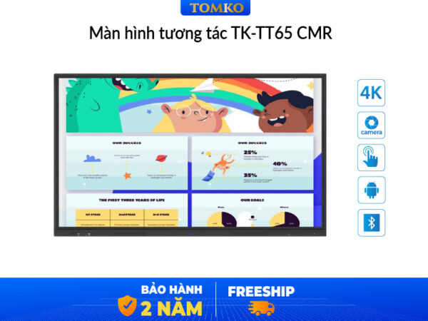 màn hình tương tác 65 inch có camera Tomko TK-TT65CMR