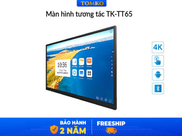 màn hình tương tác dạy học 65 inch Tomko TK-TT65